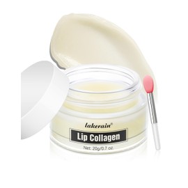 Erinde Sleeping Lip Balm -20g, Lip Collagen Mask, Natürlicher Lippenbalsam Mask, Lippenmaske für Intensive Hydration & Reparatur - Veganer Lippenpflege mit Kokosnussöl & Vitamin E