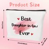 iMEYDNGF Makeup Bag Gift for Daughter-in-Law Women's Birthday Mother's Day