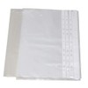 100 X A4 Clear Plastic Punch Punched Pockets FOLDERS Filing