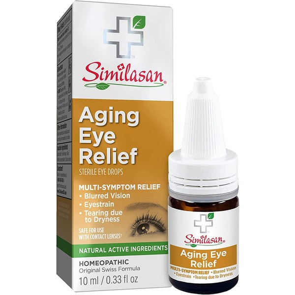 Similasan Aging Eye Relief Sterile Eye Drops - 0.33 oz, Pack of 6