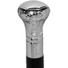 Zayan Nautical Chrome Plated Brass Knob - Walking Cane -