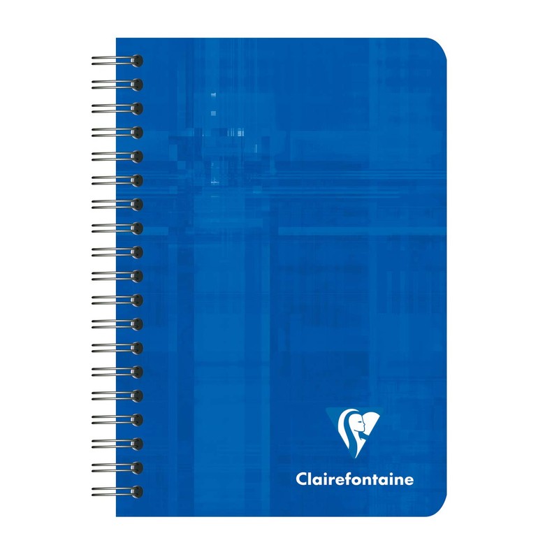 Clairefontaine 68592C - Pack of 10 Spiral Bound Notebooks, 9