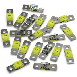 Auprotec Midi High Current Fuse / Screw Fuse / 40 A - 100 A, 60A Ampere Yellow