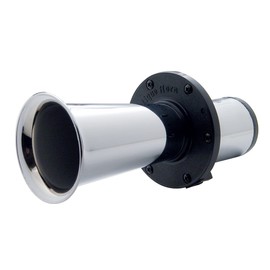 United Pacific 46138 12V Chrome Plated AH-OOO-GAH Classic Car Horn, Antique Style Horn, 110 dB, 490 Hz, Universal Fitment – ONE Horn