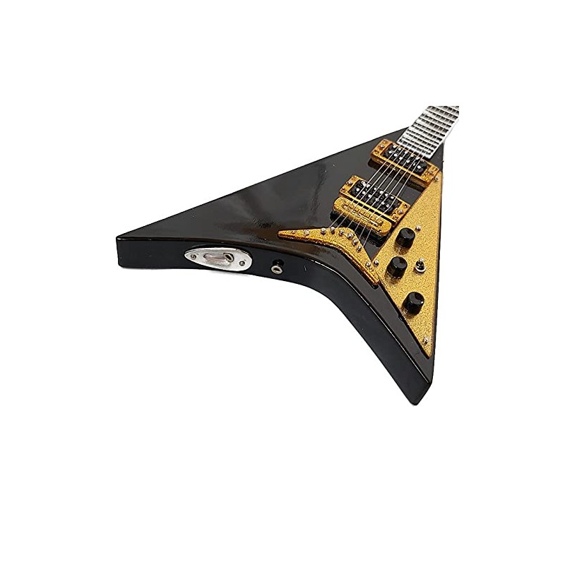 AXE HEAVEN RR-085 Randy Rhoads Black and Gold Concorde Flying