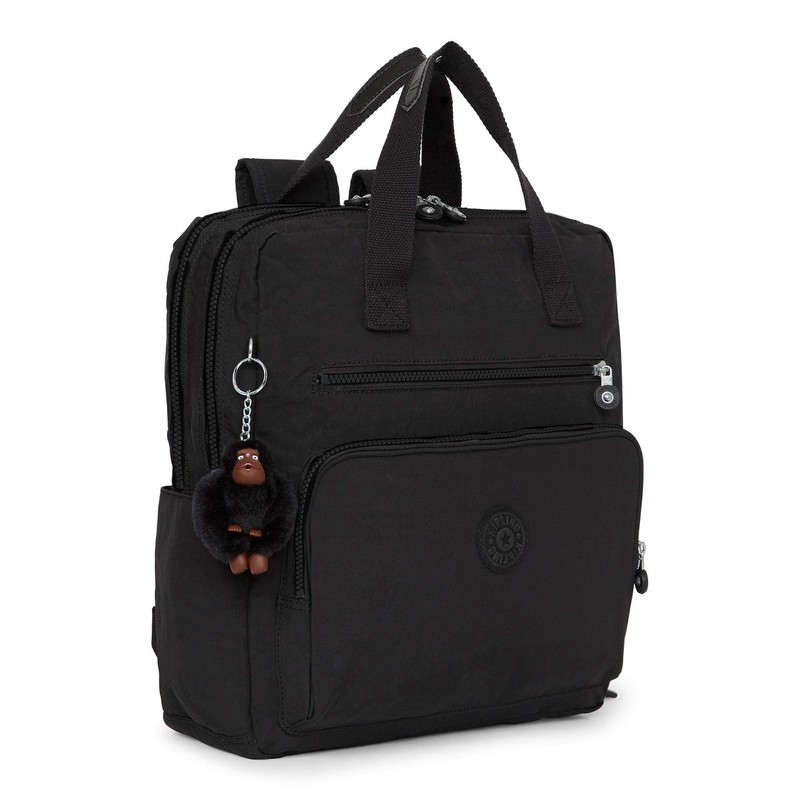 Kipling Audrie Backpack Diaper Bag Black Tonal (Black Tonal)