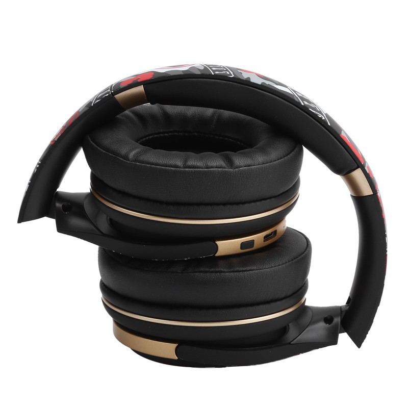 ELA1 Bluetooth 5.0 Wireless Motion Noise Cancelling Headset Graffiti Popular