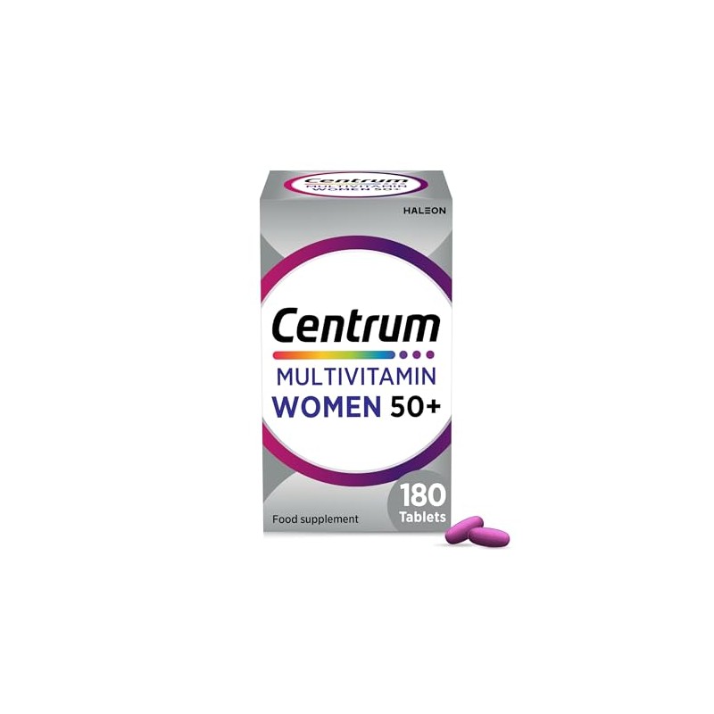 Centrum Women 50+ Tablets Multivitamin & Mineral Supplements, 23 Essential