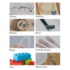 Jewelry Cleaner Machine Mini Ultrasound Cleaner Rechargeable Oval Multifunctional Cleaning