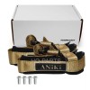 Aniki Dynamics 2 ANIKI DARK GOLD 4 POINT AIRCRAFT BUCKLE
