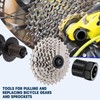 LPZMPZ 2 Pieces Sprocket Puller Sprocket Puller Bicycle Cassette Tool