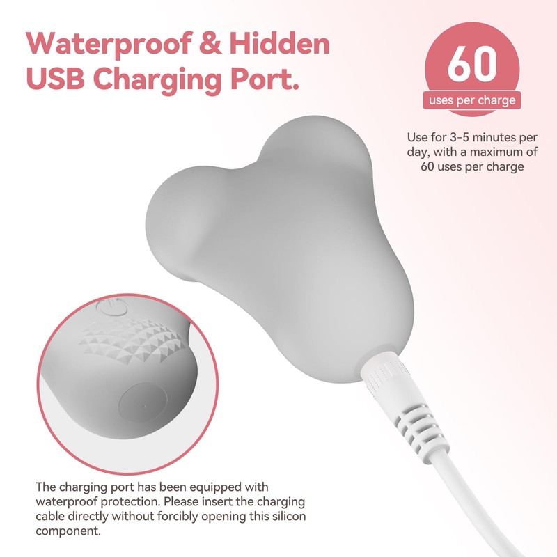 Multifunctional Electric Massager, Gray