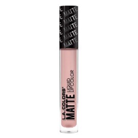 L.A. COLORS Matte Liquid Lip Color, Barely There, 1 Ounce (CLG415),Lipst