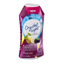 Crystal Light Liquid Drink Mix Blackberry Lemonade Flavor 1.62 OZ (Pack of 12)