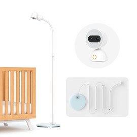 Simsky Baby Monitor Floor Stand Holder, Plug & Play, Internal Cord Routing, Freely Adjust, Easy Assembly, Compatible Camera