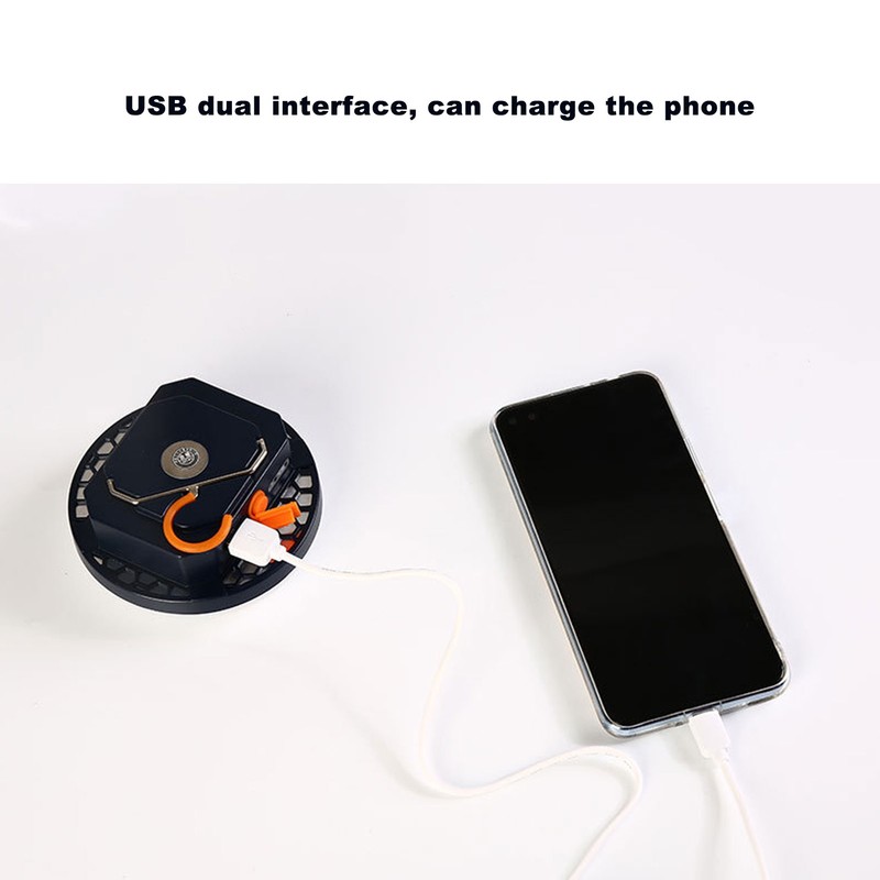 LED Camping Lantern 800lm Rechargeable Portable Emergency Light 4800mah for