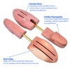 tongzaner Cedar Shoe Tree for Men, Adjustable Wooden Shoe Stretcher