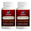 Ksm 240 Cápsulas Antiestrés Natural Reduce Cortisol Suplemento Saisa Herbal