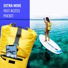 Mochila impermeable con correas y bolsillos, bolsa seca flotante para