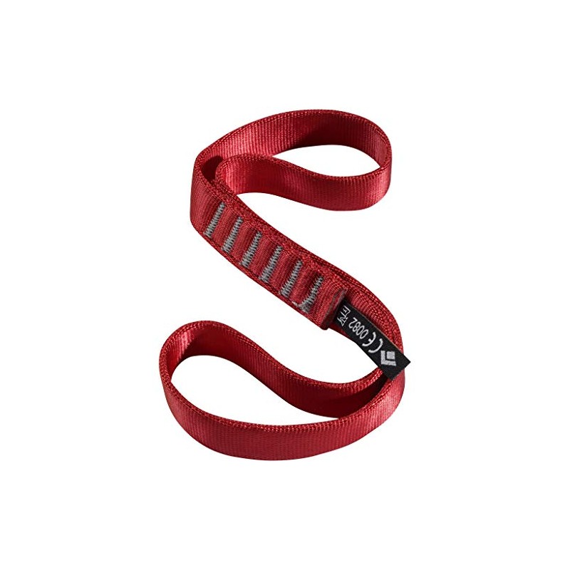 BLACKDIAMOND(ブラックダイヤモンド) １８ｍｍナイロンランナー３０ｃｍ BD14090 レッド