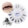 Pre-made Fans Eyelash Extension 500+6D Loose Volume Fans C Curl