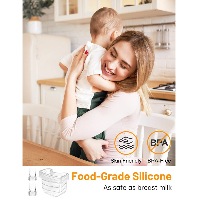 Mumgaroo Diafragma de silicona y válvula de pico de pato