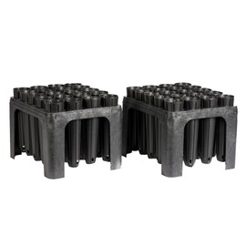 Stuewe & Sons – Deepot 20 Cavity Tray with D40L - 2.7” x 10” Deepot Cells Growing Kit - 2 Pack