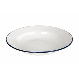 Bo-Camp Enamel Plate Camping Tableware Diameter 24 cm