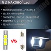 NAKOBO T6.3x30 LED Vanity Lamp (28-30 Universal) for 12V Car
