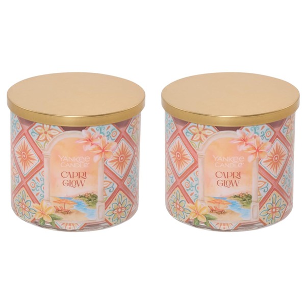 Yankee Candle 3-Wick Decorative Scented Candle, Hello Italy Collection, Capri