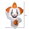 Sparse Exclusive Inflatables Car Buddy Stylized Pennywise 3 FT