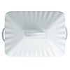 Creative Co-Op Chic Farmhouse Enameled Bread Box with Lid, "Bread"