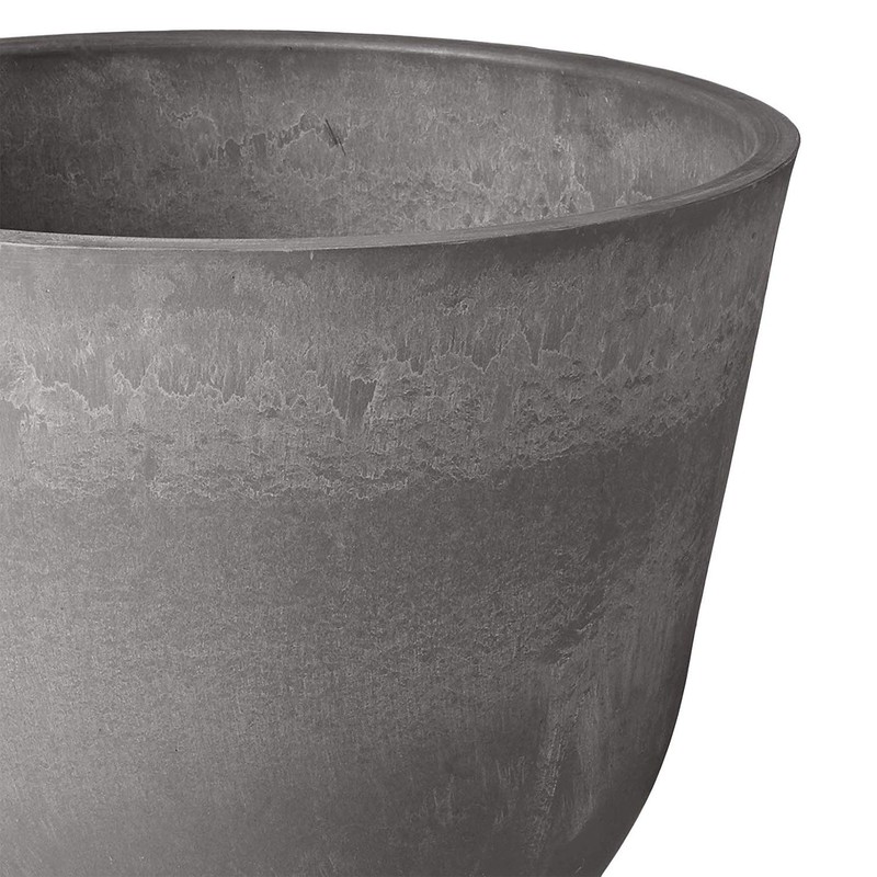 Arcadia Garden Products PSW BC38CT Classical Urn, 15", Cement Color,