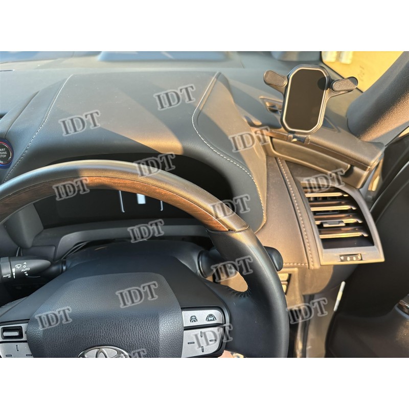 IDT 40系 アルファード ヴェルファイア 専用 スマホホルダー 携帯電話ホルダー 角度調整 スマホケース スマホ置き