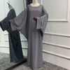 IKADEX Muslim Dress for Women Pakistani Kaftan Abaya Robe +