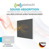 platino24 Sound Absorber Colour from Basotec G+, 3D Acoustic Panels