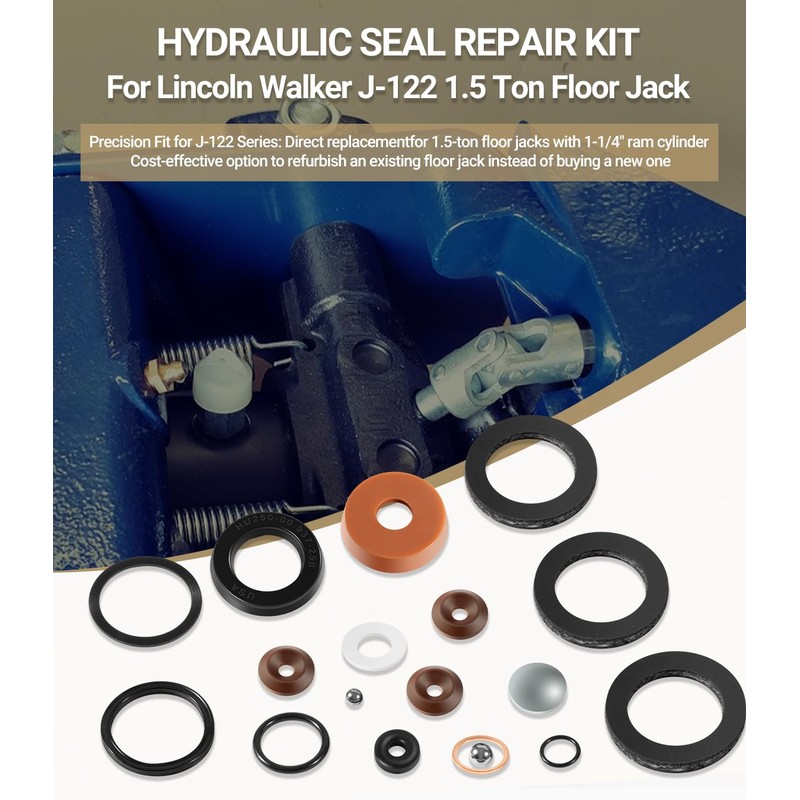 for Lincoln Walker J-122 1.5 Ton Floor Jack Hydraulic Seal