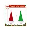 Gorros Navideños Sombreros Extendido Santa Adorno Fiesta 2pz