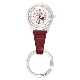 Sesame Street Watch with Carabiner (Luminous Hand) Elmo Red [ST-PS0001]