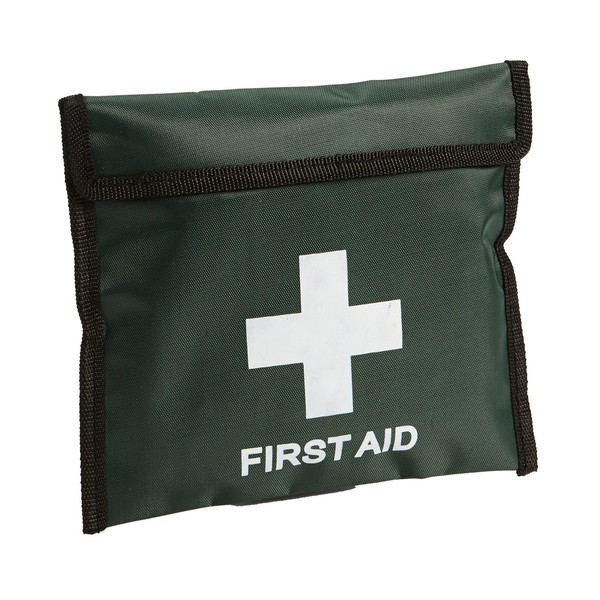 Steroplast 9652 Compact Belt Pouch Empty, Green, FIRST AID KIT