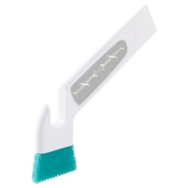 LEC Gekochi-kun Gekochi-kun Gap Rail Brush (Spare Included) with Spatula for Wet Sheets