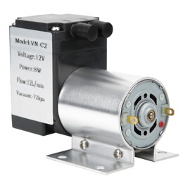 Vacuum Pump Large Power Negative Pressure Suction Pump with Stand -72kpa 8w 12l min(DC12V )