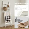 TEAKMAMA 6-Tier Blanket Ladder for Living Room and Bedroom,5.4 Ft