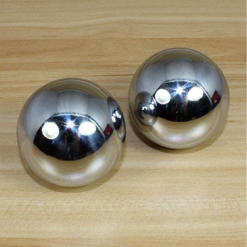 Kisbeibi 2pcs Baoding Balls Chinese Health Exercise Massage Balls with