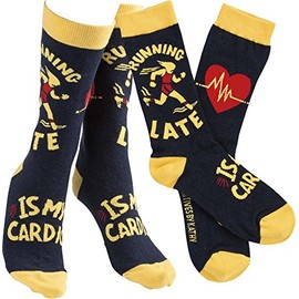 Socks - Running Late Is My Cardio