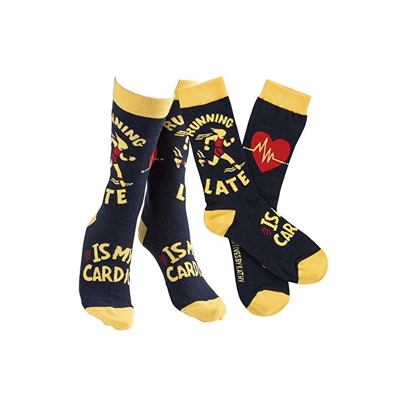 Socks - Running Late Is My Cardio