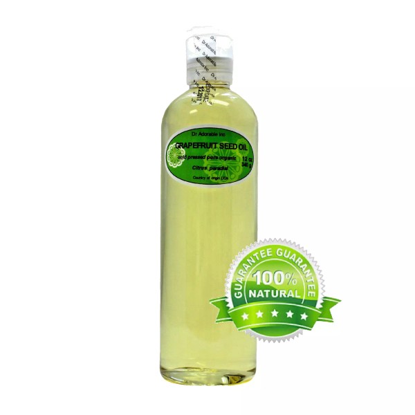 Dr.Adorable 12 Oz Premium Grapefruit Seed Oil Pure Organic Cold