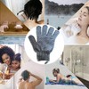 Bath Exfoliating Gloves Scrub - 4 pcs Lengthened and Large