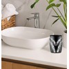 Popular Bath Sinatra Collection Resin Tumbler, Black