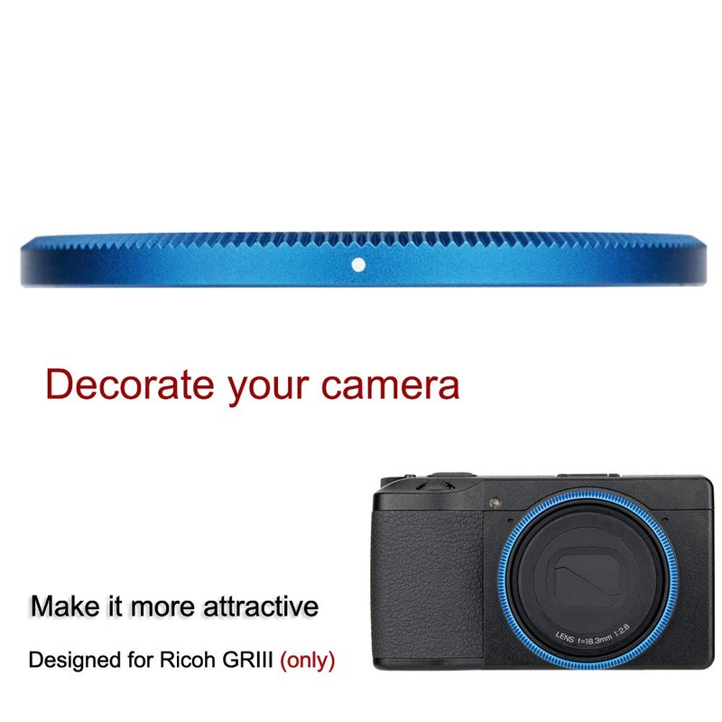 JJC Protective Ring Ricoh GR3 GRIII GRIII HDF Aluminum Alloy